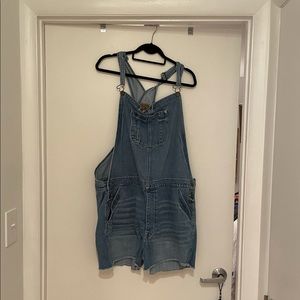 American eagle XXL denim overalls